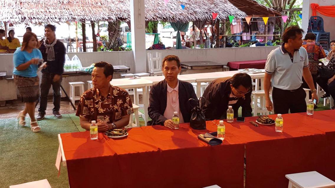 นายจารุพันธุ์ จารโยภาส รองอธิบดีกรมส่งเสริมอุตสาหกรรม ลงพื้นที่ จ.พังงา กลุ่มเป้าหมายโครงการปั้นนักธุรกิจอุตสาหกรรมเกษตรแปรรูปไทย(SMEsเกษตร) ตามแนวประชารัฐ 
