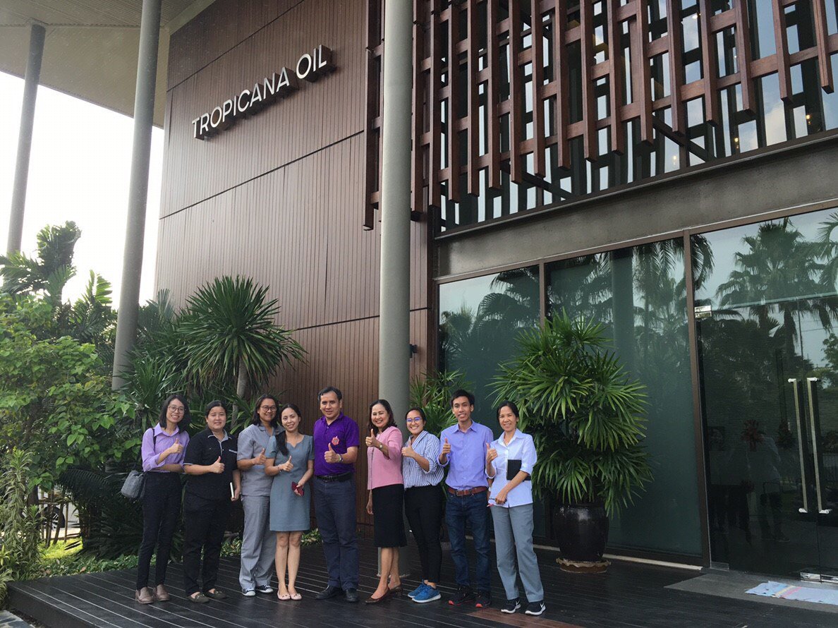 คณะทำงาน Happy Workplace กท.กสอ. ได้ First Visit บริษัท ทรอคปิคาน่า ออยส์ จำกัด จ.นครปฐม ทางคณะทำงานฯ