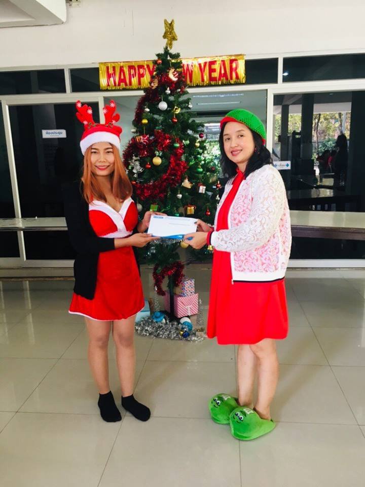วันอังคารที่ 25 ธันวาคม 2561 บ.เอส เอส แมนูแฟคเจอริง จำกัด (ดร.สมชาย) ศูนย์เรียนรู้ Happy Workplace ได้จัดกิจกรรม CHIRSTMAS PARTY 2018