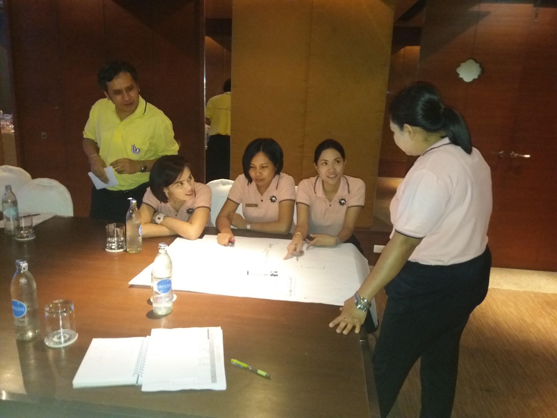 วันศุกร์ที่ 18 มกราคม 2562 คณะทำงาน Happy Workplace กท.กสอ. ได้เป็นทีมวิทยากรในการอบรมเชิงปฏิบัติการแก่ตัวแทนคณะทำงาน Happy Workplace โรงแรมมาราเกซ หัวหิน