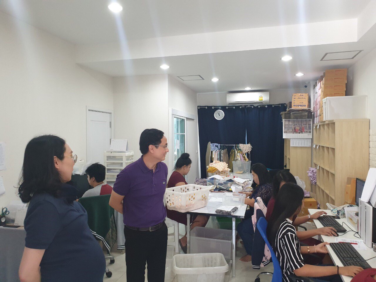 วันพุธที่ 29 พฤษภาคม 2562 กลุ่ม กช.กท.กสอ.ได้ลงพื้นที่กำกับติดตามงานกิจกรรมเพิ่มศักยภาพ SMEs ด้วยระบบเทคโนโลยีดิจิทัล (Digital for SMEs)กิจกรรมส่งเสริมและพัฒนาศักยภาพ SMEs ด้วยระบบดิจิทัลบริหารจัดการธุรกิจ 130 กิจการ