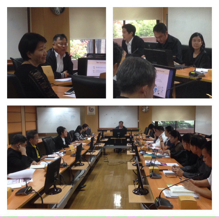 นพฤหัสบดีที่ 6 มิถุนายน 2562 กองพัฒนาดิจิทัลอุตสาหกรรม ร่วมประชุมหารือเพื่อร่วมแลกเปลี่ยนความคิดเห็นในการจัดแสดงผลงานทางด้านเทคโนโลยีดิจิทัล บูธ Digital Transformation ในงาน Thailand Industry Expo 2019