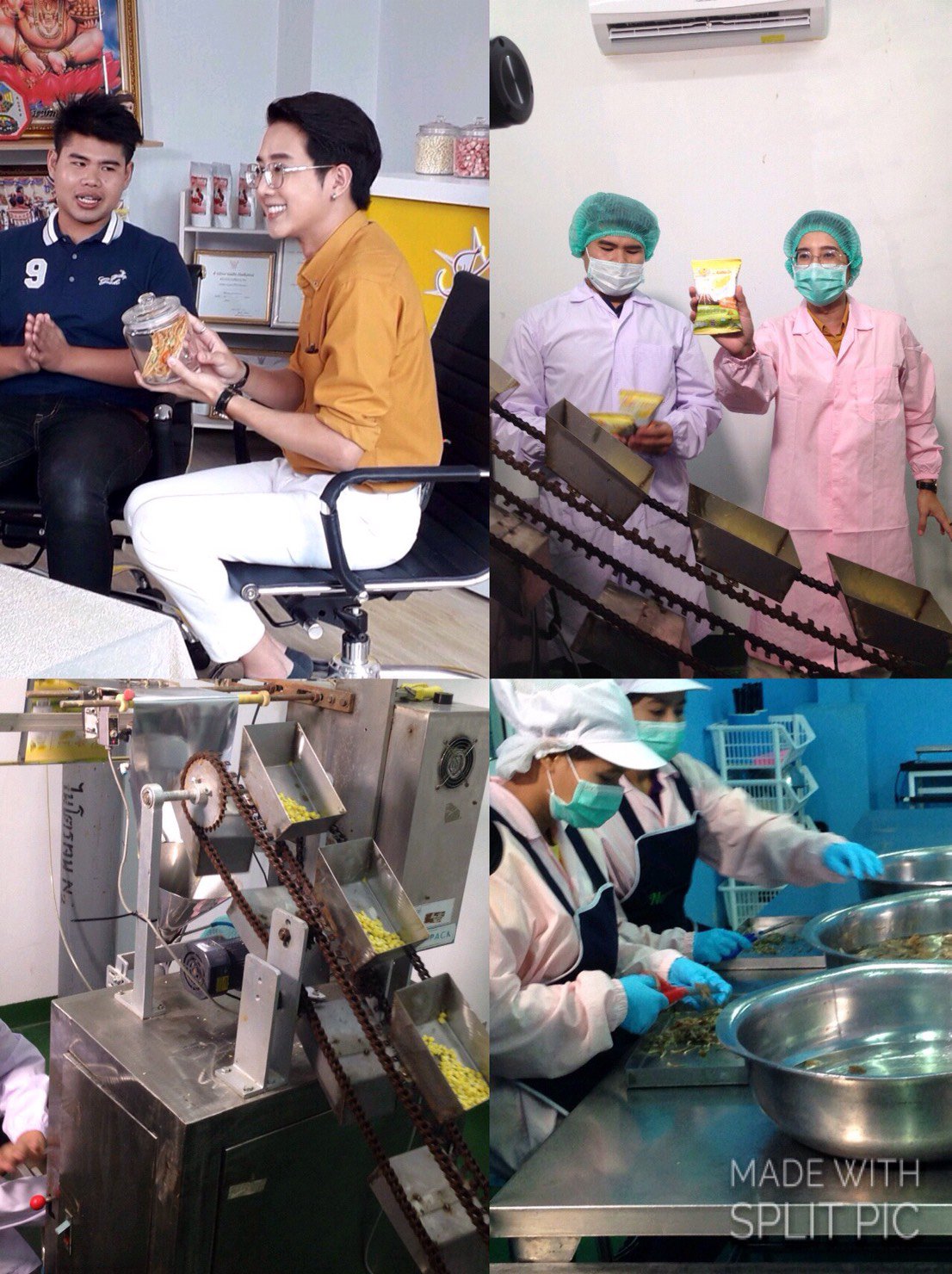วันอังตาร ที่ 18 มิถุนายน 2562  ตัวแทนกลุ่ม กช.กท.กสอ. ลงพื้นที่กำกับติดตาม Success Case 