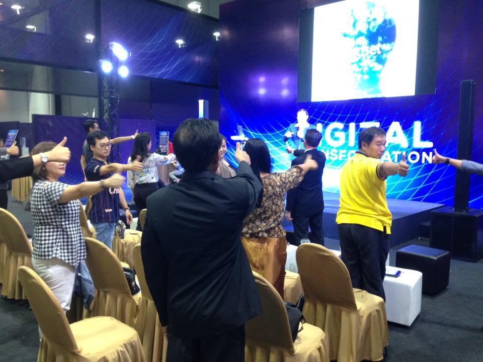วันศุกร์ที่ 19 กรกฎาคม 2562 สถานประกอบการ Happy Workplace ร่วมฝึกอบรม การยกระดับผู้ประกอบการด้วย Digital Training Zone Training Dig Transformation 