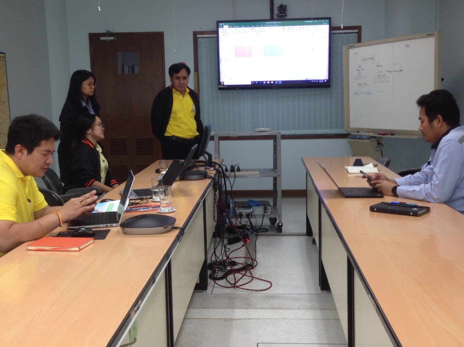 วันศุกร์ที่ 11 ตุลาคม 2562  คณะทำงาน Happy Workplaceติดตามและให้คำปรึกษาแนะนำตัวแทนคณะทำงาน Happy Workplace บริษัท สยามเคมิคอลอินดัสตรี้ จำกัด 