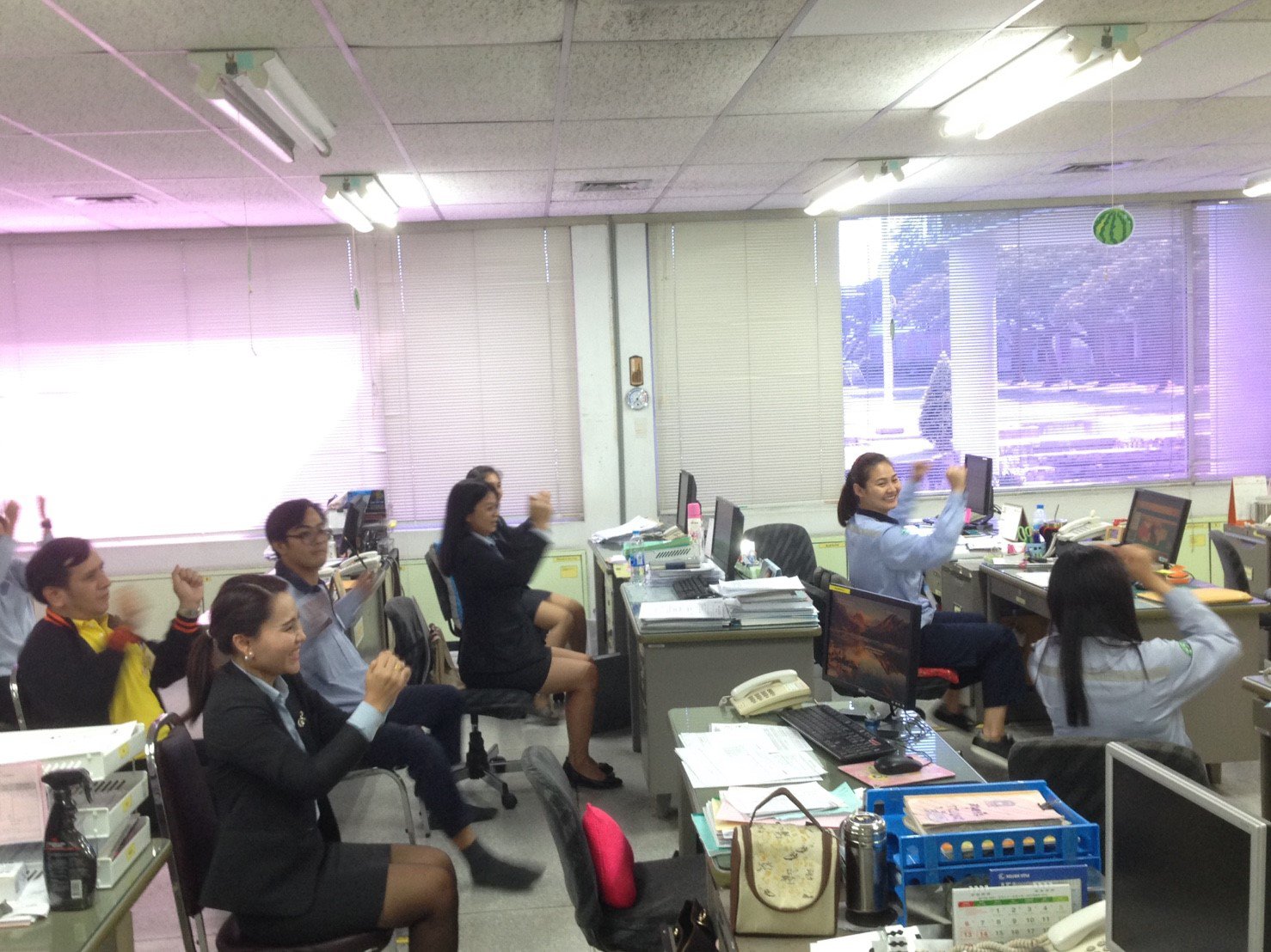 วันศุกร์ที่ 11 ตุลาคม 2562  คณะทำงาน Happy Workplaceติดตามและให้คำปรึกษาแนะนำตัวแทนคณะทำงาน Happy Workplace บริษัท สยามเคมิคอลอินดัสตรี้ จำกัด 