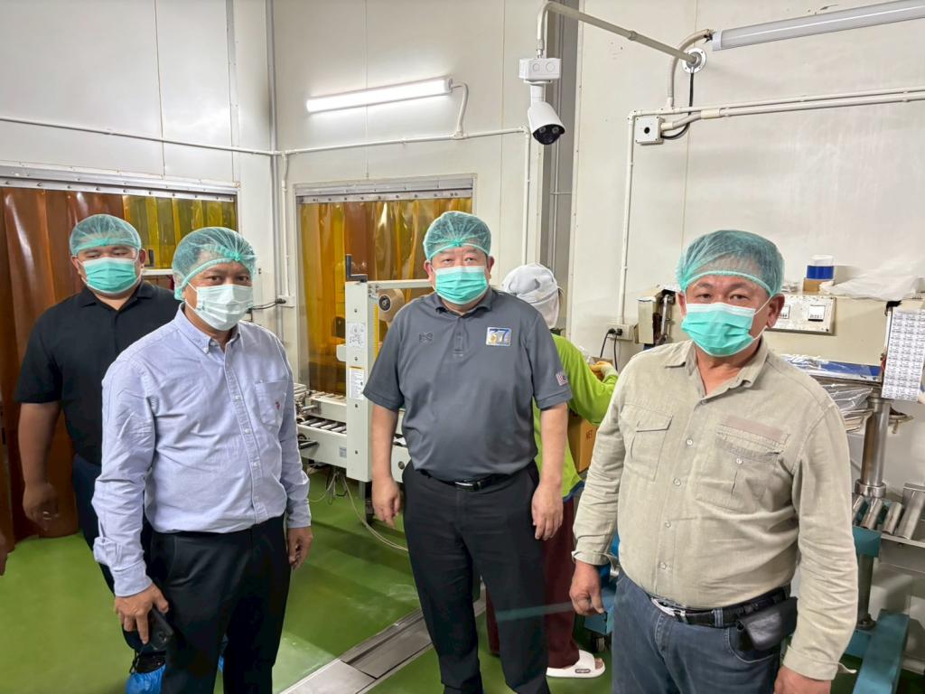 กองพัฒนาดิจิทัลอุตสาหกรรม กำกับติดตามสถานประกอบการที่เข้าร่วมกิจกรรมพัฒนาเทคโนโลยีการผลิตชั้นสูงที่เหมาะสมสำหรับอุตสาหกรรมเกษตรแปรรูป