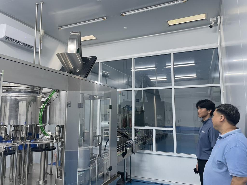 กองพัฒนาดิจิทัลอุตสาหกรรม กำกับติดตามสถานประกอบการที่เข้าร่วมกิจกรรมพัฒนาเทคโนโลยีการผลิตชั้นสูงที่เหมาะสมสำหรับอุตสาหกรรมเกษตรแปรรูป