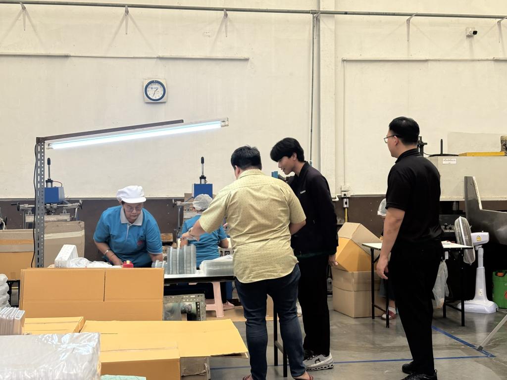 กองพัฒนาดิจิทัลอุตสาหกรรม กำกับติดตามสถานประกอบการที่เข้าร่วมกิจกรรมในพื้นที่ จังหวัดสมุทรสาคร