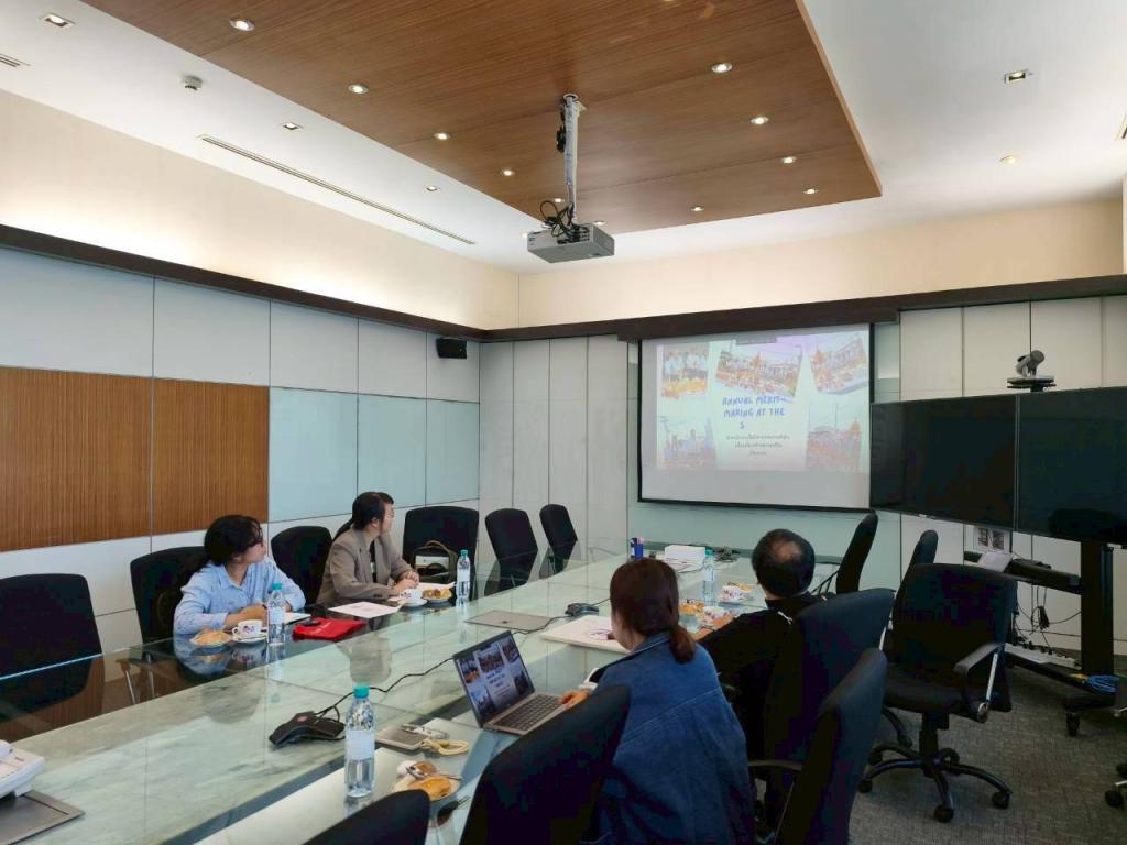 ลงพื้นที่รับฟังสรุปผลการดำเนินงานโครงการส่งเสริมสุขภาวะองค์กรในวิสาหกิจขนาดกลางและขนาดย่อม (SMEs Happy and Productive Workplace: SHAP)