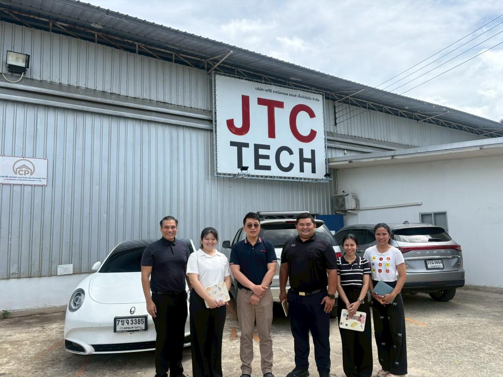 ลงพื้นที่กำกับติดตามผลการดำเนินงานของสถานประกอบการที่เข้าร่วมกิจกรรม ณ บริษัท เจทีซี เทคนิคอล แอนด์ เอ็นจิเนียริ่ง จำกัด