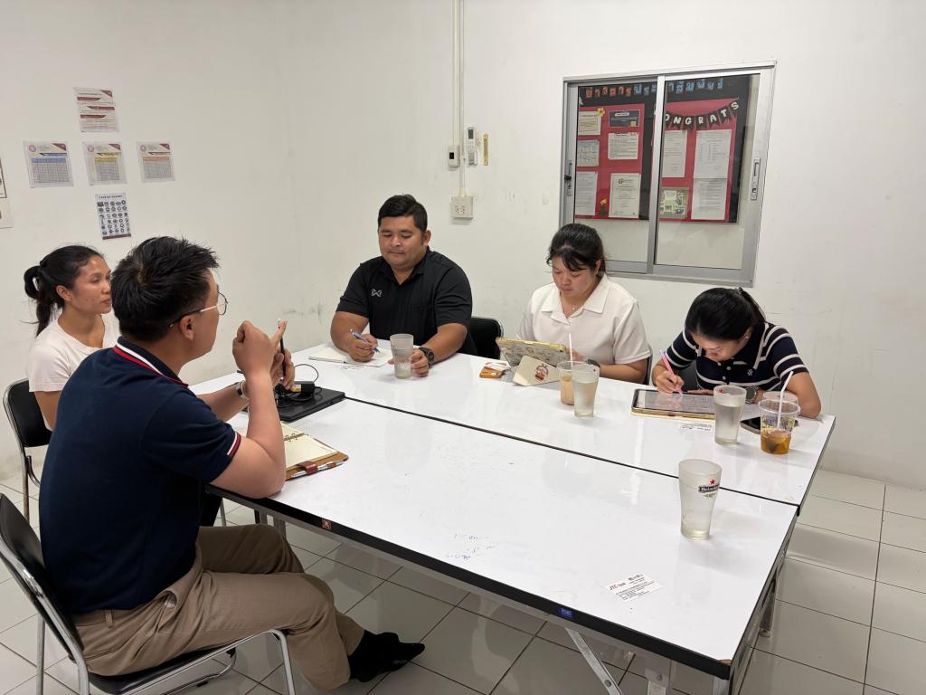 ลงพื้นที่กำกับติดตามผลการดำเนินงานของสถานประกอบการที่เข้าร่วมกิจกรรม ณ บริษัท เจทีซี เทคนิคอล แอนด์ เอ็นจิเนียริ่ง จำกัด