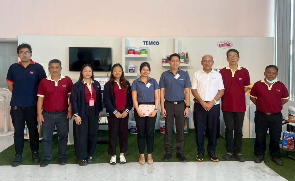 ลงพื้นที่กำกับติดตามสถานประกอบการที่เข้าร่วมกิจกรรม ณ บริษัท ที เค เอส เคมิคอล (ประเทศไทย) จำกัด