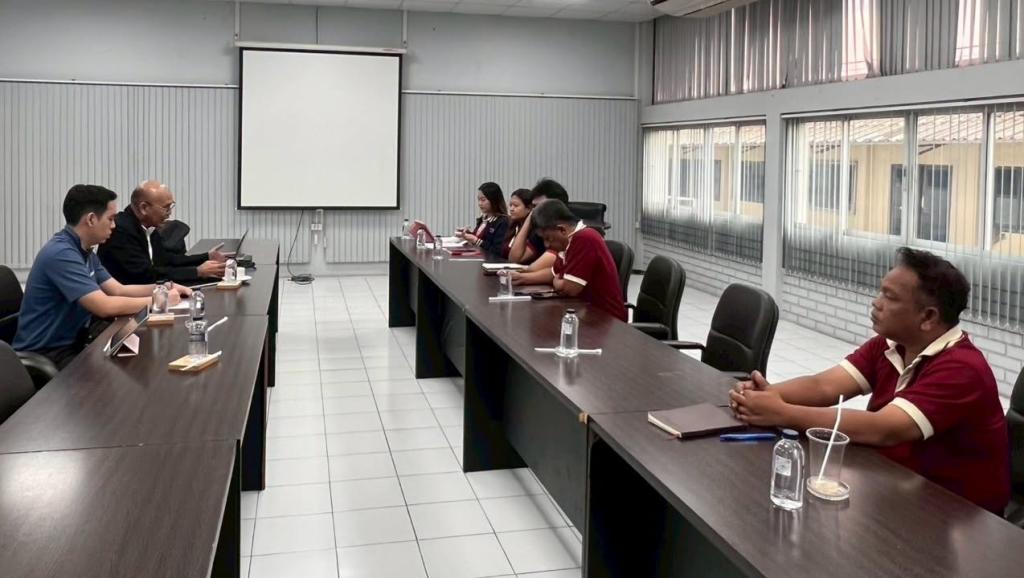 ลงพื้นที่กำกับติดตามสถานประกอบการที่เข้าร่วมกิจกรรม ณ บริษัท ที เค เอส เคมิคอล (ประเทศไทย) จำกัด