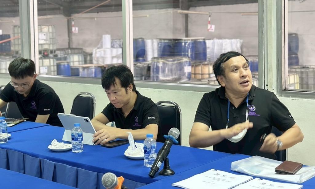 กองพัฒนาดิจิทัลอุตสาหกรรม ลุยต่อ! ลงพื้นที่ ‘บูม โกลบอล’ หารือระดมสมองเข้ม FEED BACK ครบ 7 หมวด มุ่งปั้นองค์กรสุขภาวะต้นแบบ