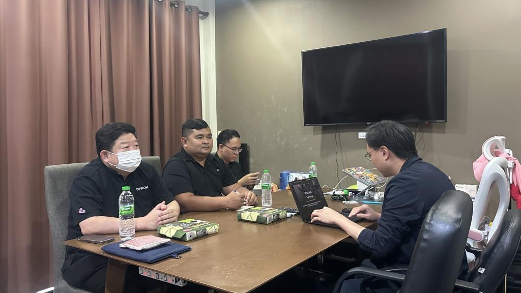 กำกับติดตามสถานประกอบการที่เข้าร่วมโครงการ ณ บริษัท ไรส์พลัส เทคโนโลยี จำกัด