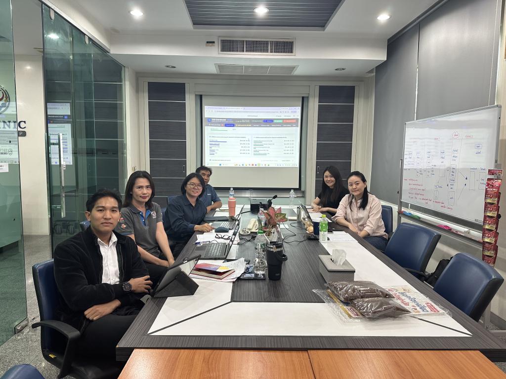 ผอ.กท.กสอ. มอบหมายให้เจ้าหน้าที่กลุ่มเชื่อมโยงธุรกิจดิจิทัลอุตสาหกรรมกำกับติดตาม กิจกรรมการเพิ่มประสิทธิภาพ SMEs ด้วยซอฟต์แวร์และ AI