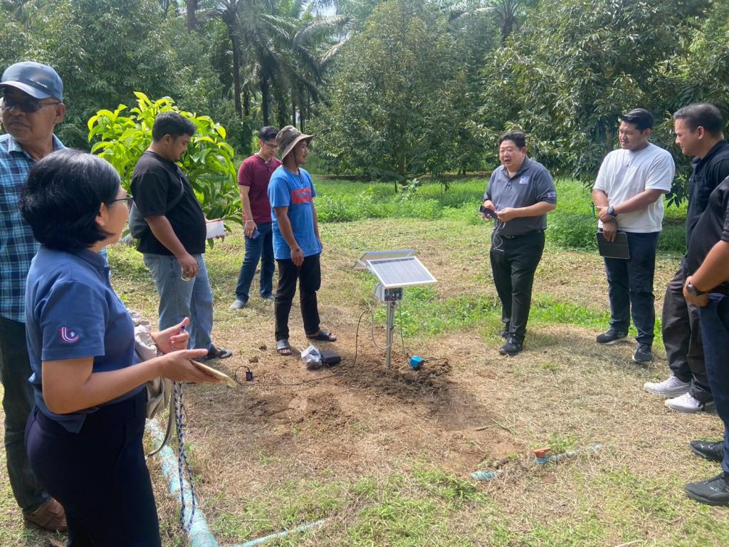 ลงพื้นที่กำกับติดตามสถานประกอบการที่เข้าร่วมกิจกรรม ณ บ้านสวนมงคล