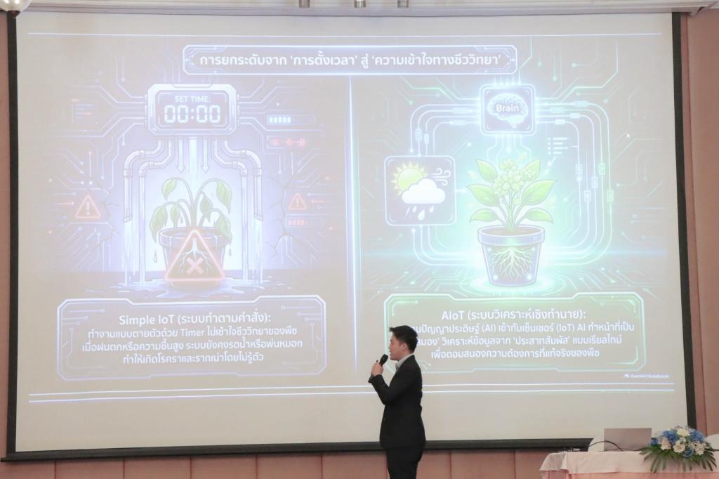 พิธีปิดกิจกรรมการประยุกต์ใช้เทคโนโลยีดิจิทัล (เกษตรอัจฉริยะ : Smart Farm) สำหรับอุตสาหกรรมเกษตรแปรรูป